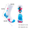 9 Pairs Men's Compression Athletic Socks | Anti-Blister, Cushioned, Breathable & Odor-Resistant Crew Socks for Running, Hiking & Cycling