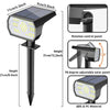 Solar Lawn Lights Courtyard Lights Outdoor Waterproof 4