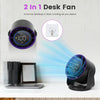 1PC Compact Rechargeable Mini Fan | Desk & Wall Ready