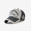 Men’s Embroidered Tiger Head Outdoor Sun Hat – Stylish & Protective Leisure Cap