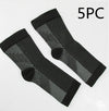 Unisex Anti-Fatigue Compression Ankle Sleeves – Supportive Foot & Ankle Socks for Men & Women