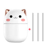 Adorable Cat Air Humidifier | Ultra-Quiet USB Mist Purifier for Home, Office, Bedroom & Car | LED Cool Mist Aromatherapy