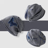 Lazy Pile Heap Cap Children Solid Color Curling Sleeve Cap Butterfly Retro