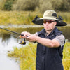 2025 Solar-Powered Outdoor Fishing Hat with Built-in Fan | Dual Power Sun Hat for Cooling & Sun Protection