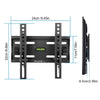 1Pc TV Wall Mount Bracket Tilt For 23in To 42in LED LCD PLASMA Flat TV VESA 200x200mm
