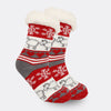 Christmas Women's Thickened Fleece-lined Room Socks