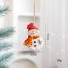 Christmas Decorations Elderly Snowman Gingerbread Man Small Pendant
