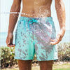 Magical Color-Changing Beach Shorts for Men | Quick-Dry Swim Trunks & Summer Swimwear