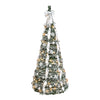 Artificial 6ft Flock  Up Christmas Tree