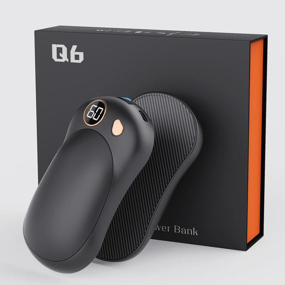 Dual-Power Magic: 2-in-1 Magnetic Hand Warmer & 10000mAh Portable Charger – Sleek, Compact, Perfect Holiday Gift for Phones & Tablets