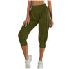 Women's Home Casual Pants High Waist Temperament Ankle-tied Harem Pants