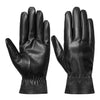 Unisex Leather Winter Warm Gloves Outdoor Windproof Soft Gloves Cycling Skiing Running Cold Winter Gloves