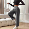 Women's Solid Color Breathable And Hanging Sports Pants