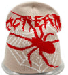 Y2g Knitting Round Machine Cap Jacquard Spider Series No Brim