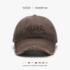 3D Embroidered Soft Top Burr Baseball Cap for Men – Stylish & Comfortable Fit