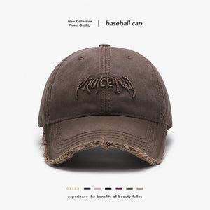 3D Embroidered Soft Top Burr Baseball Cap for Men – Stylish & Comfortable Fit