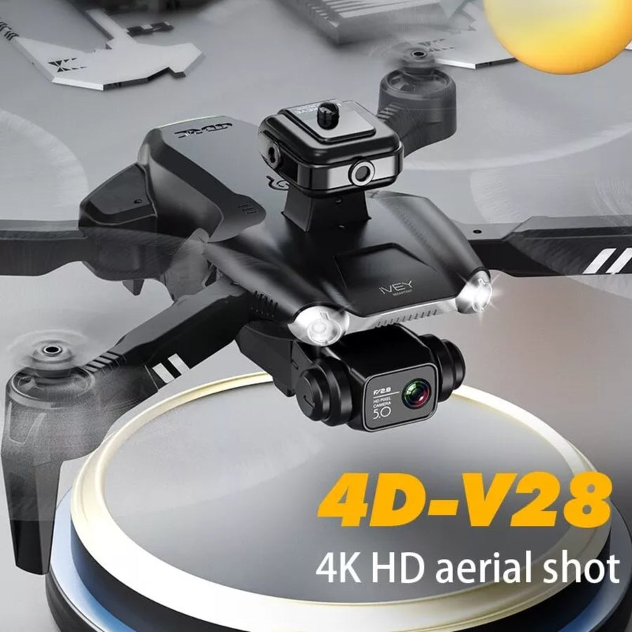 4K HD Dual-Camera WiFi FPV Drone | Foldable Quadcopter with Smart Obstacle Avoidance