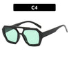 Oversized Leopard Frame Sunglasses | Stylish Summer Sunshade for Beach & Vacation