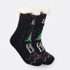 Christmas Women's Thickened Fleece-lined Room Socks