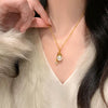 Romantic Pearl Christmas Hat XINGX Necklace Special-interest Design Exquisite Retro Affordable Luxury Clavicle Chain
