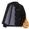 Winter Retro Corduroy Jacket – Thick, Slim Fit with Classic Lapel Style