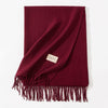 Pure Color Artificial Cashmere Scarf Women's Winter High-grade Shawl