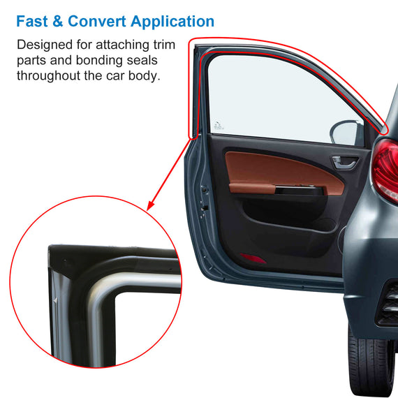 4 Rolls Car Double Sided Tapes Heavy Duty Double Sided Foam Tapes Strong Mounting Adhesive Tapes For Cars Truck Automotive 9.8FT Per Roll