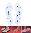MagnetPlus Transparent Silicone Massage Insoles – Anti-Fatigue & Magnetic Therapy Support
