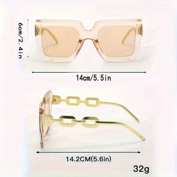 Vintage Oversized Glasses - Vintage-style Stylish Frames For Enthusiasts And Fashionistas For Women - Are Prohibited On The Temu Platform
