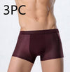 Ice Silk Breathable Mesh Boxer Briefs for Men