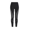 Women's Color Matching Mesh European And American High Waist Yoga Pants