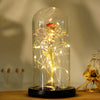 Colorful 24k Gold Foil Flower Color GoldWith Lights Christmas Gift