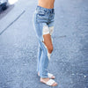 Women's High-Waist Jeans, Straight-Leg Ankle-Length Jeans In A Classic Style, Cotton Denim For All Seasons