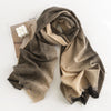 Pure Color Artificial Cashmere Scarf Women's Winter High-grade ShawlTassel Warm Shawl