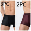 Ice Silk Breathable Mesh Boxer Briefs for Men