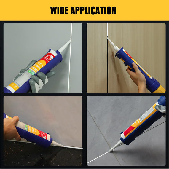 Cordless Loading Gun 10 Oz Compatible With Dewalt 20V Battery, Electric Loading And Unloading & Glue Gun, 5 Speeds, Replaceable Can Tray, Drip Proof, Auto-Shrinking, -Tools Only