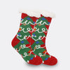 Christmas Women's Thickened Fleece-lined Room Socks
