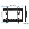 TV Wall Mount Bracket Tilt For 13in-42in LED LCD PLASMA Flat TV VESA 200x200mm