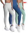 3pcs-Workout Leggings   Must-Have For Sports  Fitness
