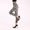 Autumn Underwear Leggings Stretch Printed High-waisted Trousers