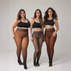 One-line True See-through Leggings Fleece-lined Warm Women's Outer Wear Pantyhose