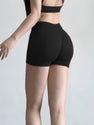 High-Waisted Yoga Shorts - Quick-Dry & Squat-Proof