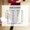 Plus Size Women's Faux Leather Splice Pants With Zip Detail Slim Fit Trousers For Spring&Fall