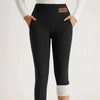 Women's High Waist Warm Fleece Lined Leggings