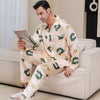 Luxury Ice Silk Men's Pajama Set