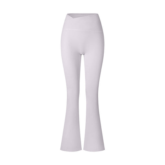 Women's Brushed Texture High Waist Cross Shaping Yoga Pants