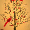 Luminous Red Bird Winding Tree Lamp Decorative Atmosphere Holiday Lamp