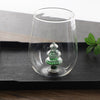 Creative High Borosilicate Glasses Christmas Tree