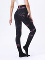 5 Pack Wholesale Fashion Women Sports Yoga High Waist Tie Dye Print Ripped Hollow Leggings Pants