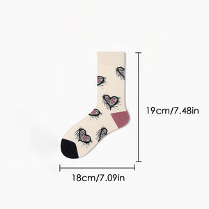3 Pairs Colorful Compression Running Socks for Men – Crew Length, Cushioned, Anti-Blister, Odor-Resistant, Moisture-Wicking & Breathable – Ideal for Running, Hiking, Cycling, and Fitness